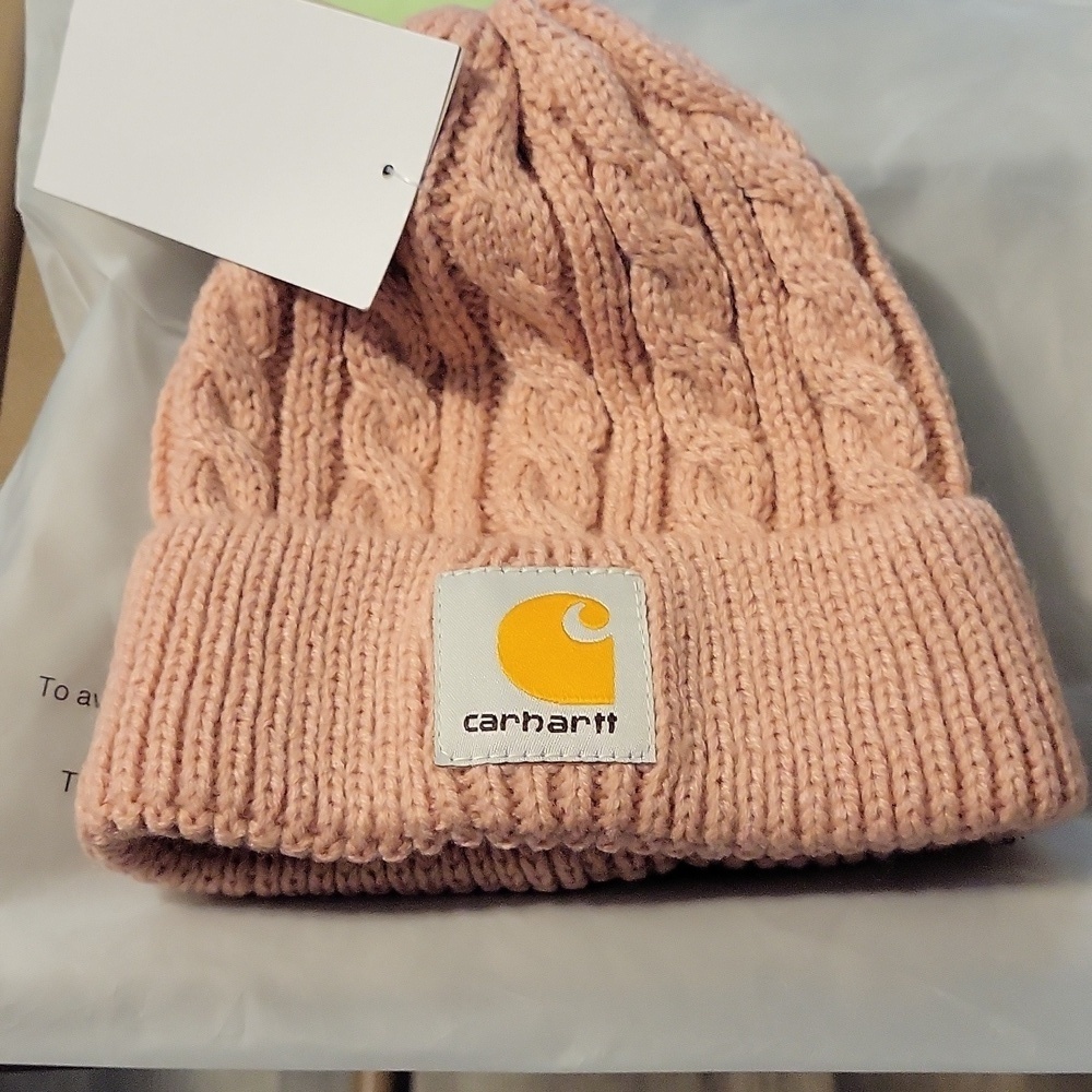 Carhartt Kids Blush Cable Knit Beanie